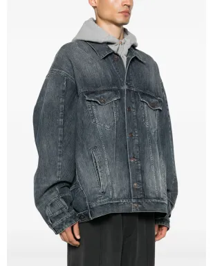 Balenciaga デコンストラクテッドデニムジャケット - サムネイル3
