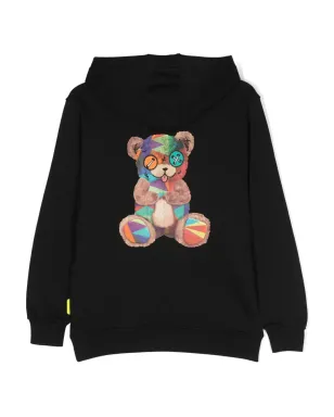 Barrow kids ロゴプリントコットンフーディー - サムネイル2