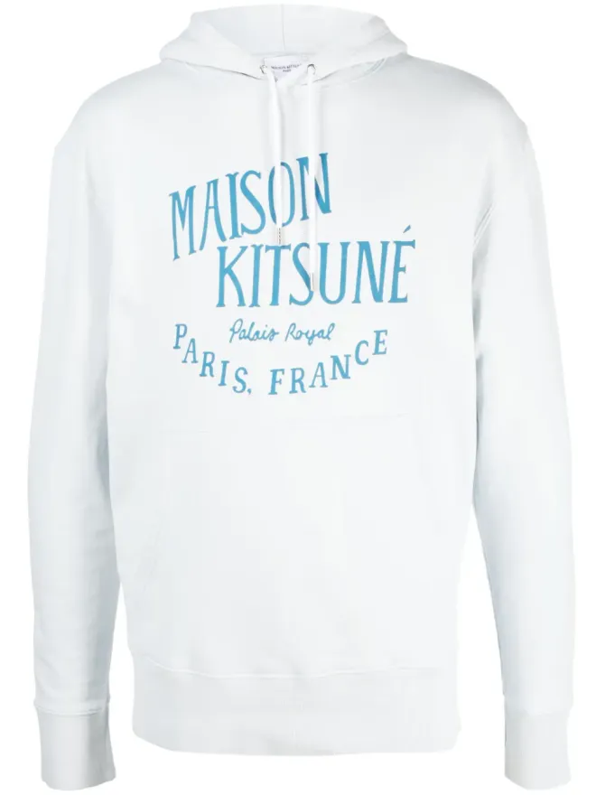 Maison Kitsuné Maison Kitsuné ロゴプリント コットン フーディの商品画像