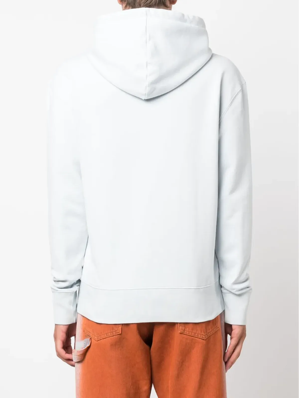 Maison Kitsuné ロゴプリント コットン フーディ - 画像4