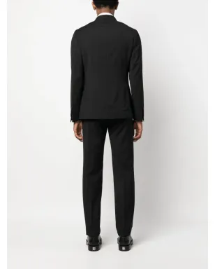 ERALDO ピークラペル ウール ダブルブレストスーツ - サムネイル4