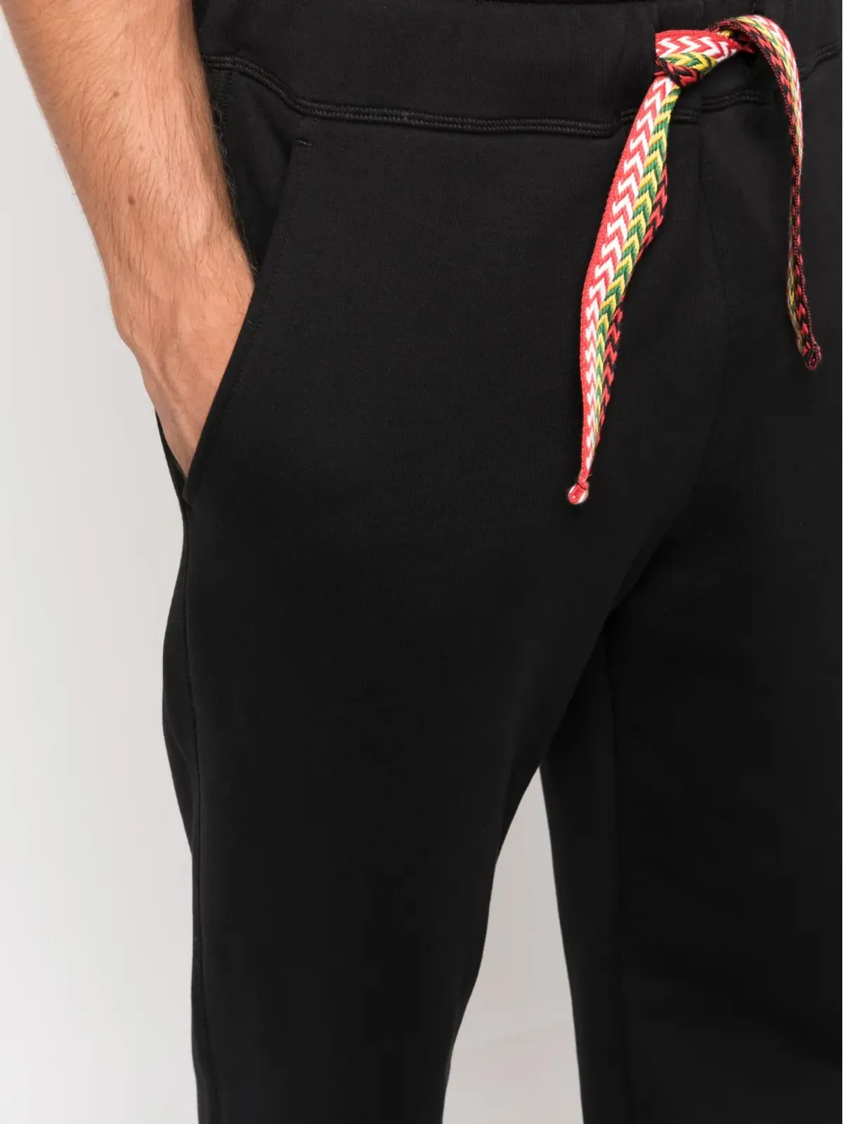 Lanvin ドローストリングコットン トラックパンツ - 画像5