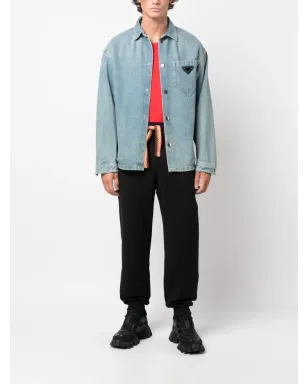 Lanvin ドローストリングコットン トラックパンツ - サムネイル2