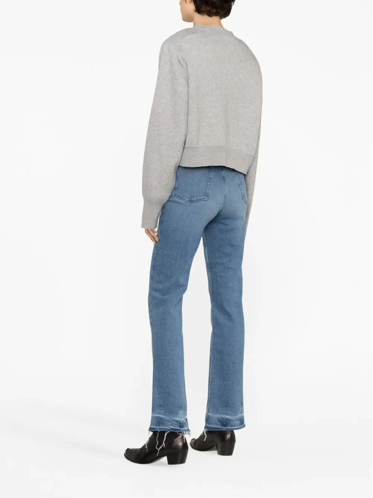 ROTATE BIRGER CHRISTENSEN ファームエンブリッシュド オーガニックコットン スウェットシャツ - 画像3