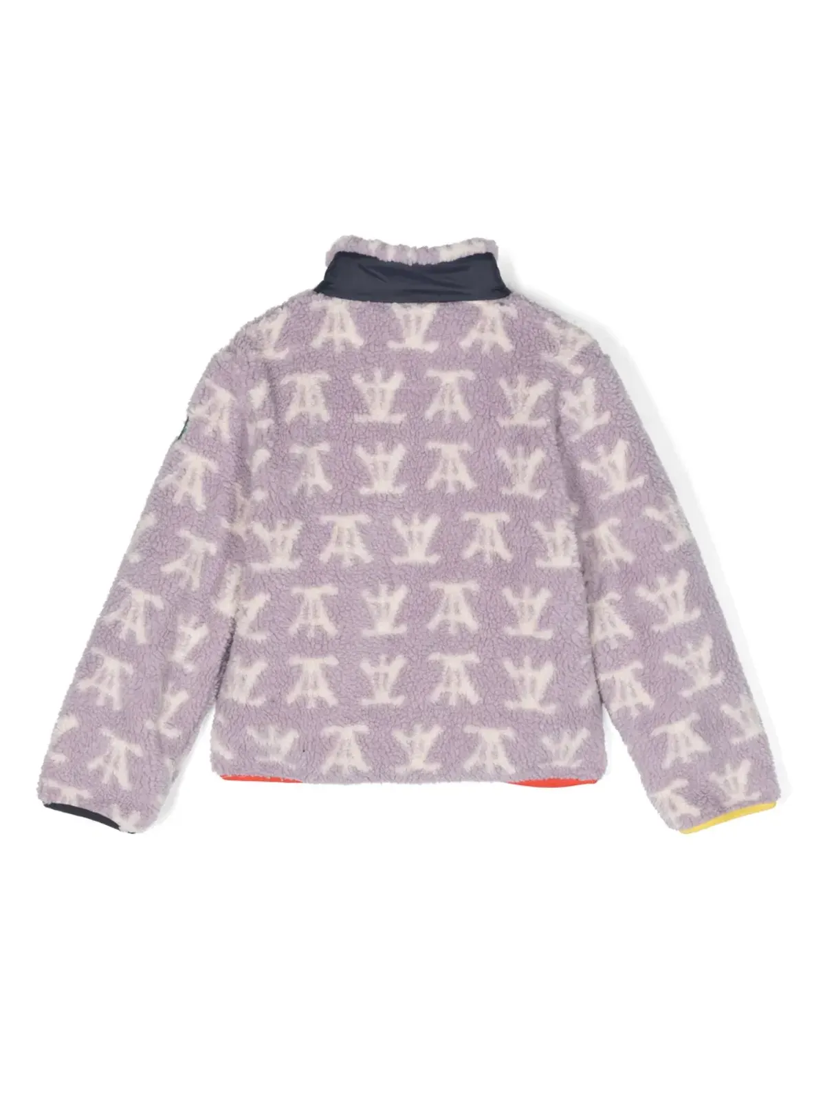 The Animals Observatory ロゴ刺繍ジップアップジャケット - 画像2