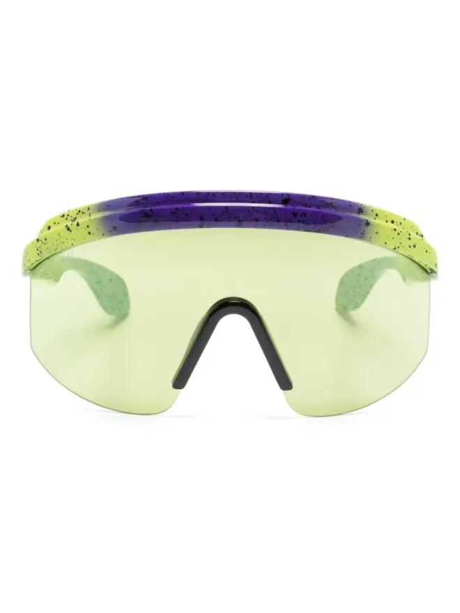 Gucci Eyewear Gucci Eyewear オーバーサイズフレーム ロゴエンボス サングラスの商品画像