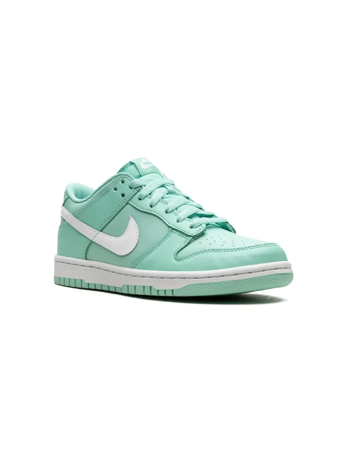 Nike Kids Dunk Low Emerald Rise スニーカー - 画像2