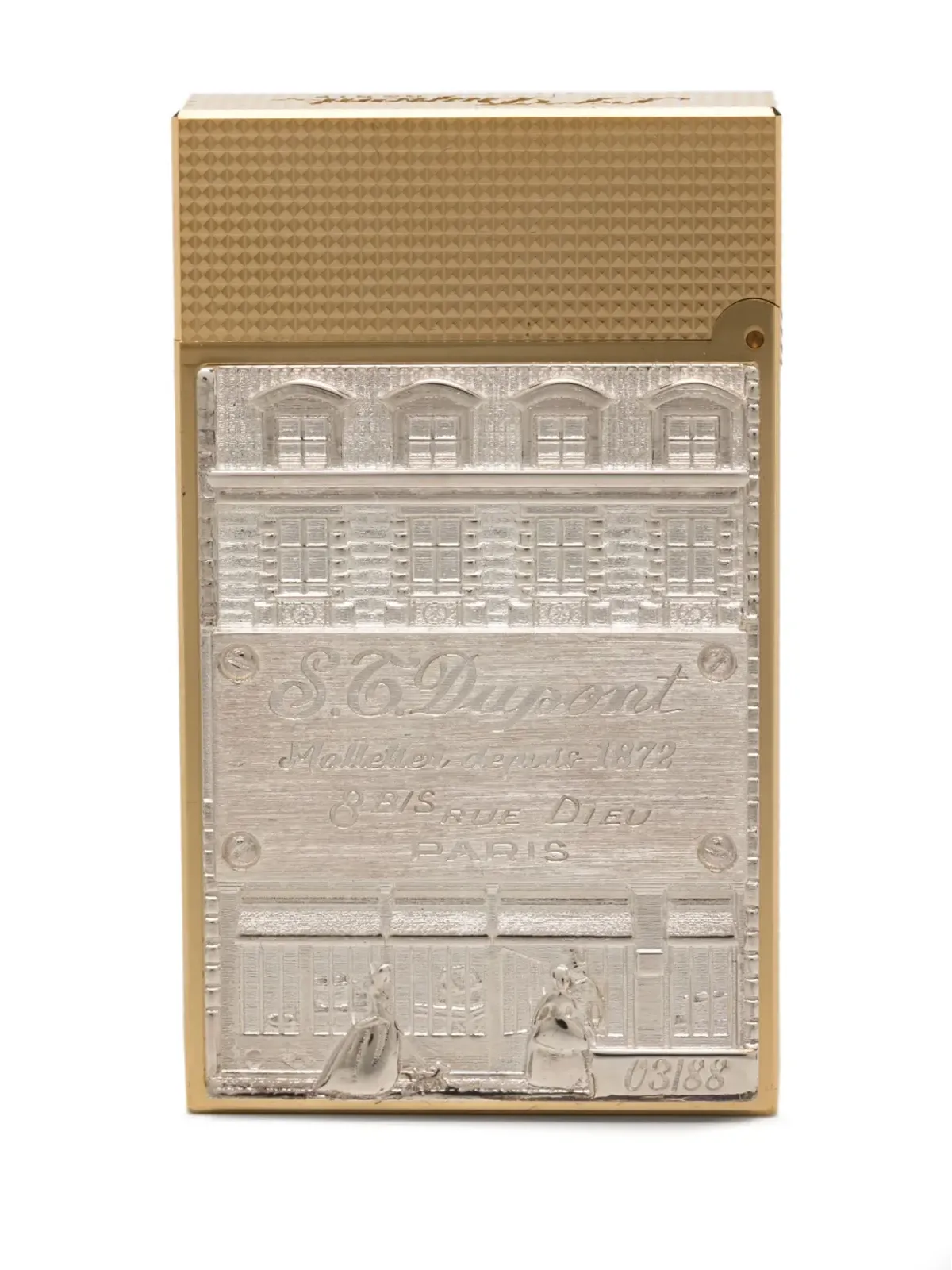 S.T. Dupont Ligne 2 Hôtel Particulier ライター - Black - 画像2