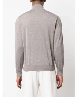 Canali ジップディテール メリノ ジャンパー - サムネイル4