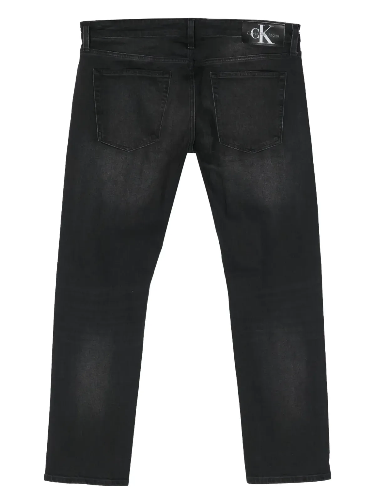 Calvin Klein Jeans ローライズストレッチコットンジーンズ ブラック - 画像2