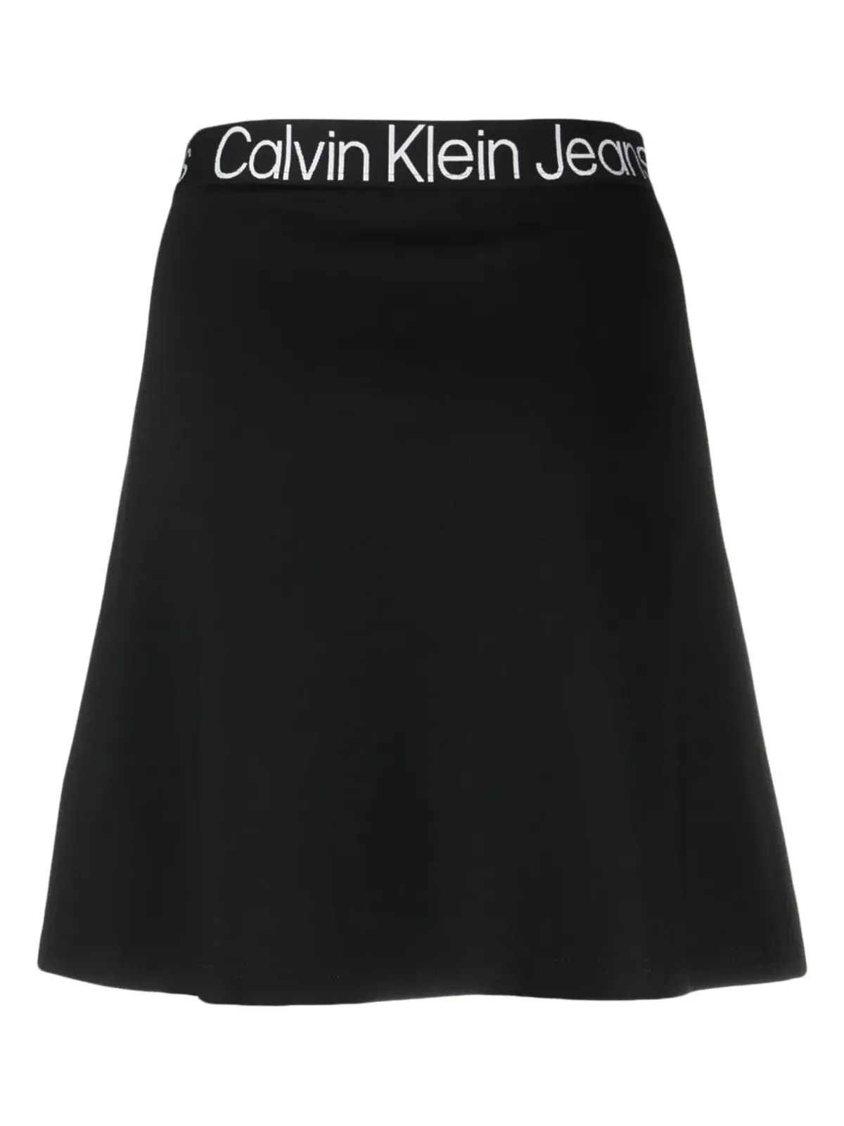 Calvin Klein Jeans ロゴ入りウエストバンド ストレートスカート - 画像2