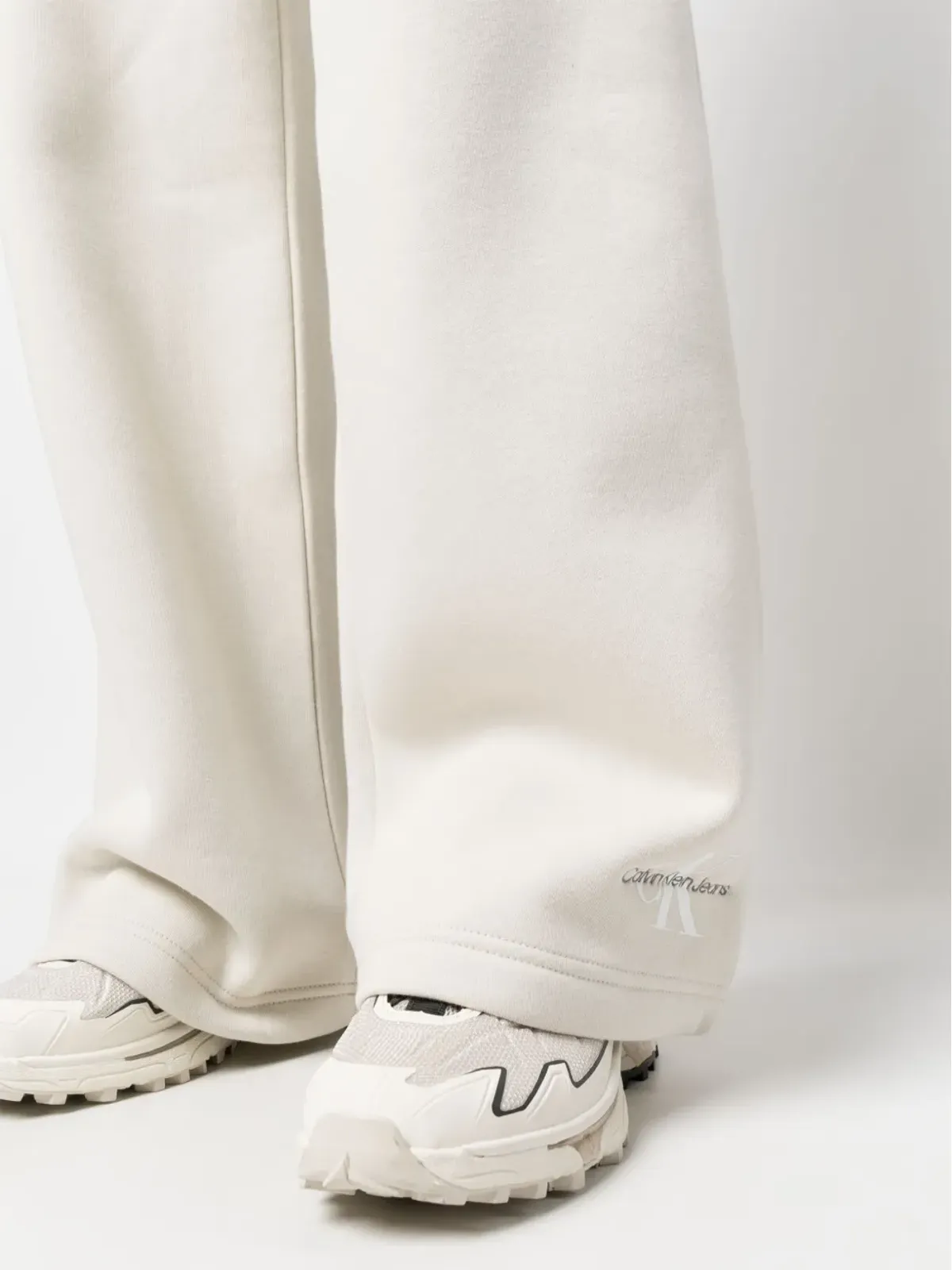 Calvin Klein Jeans モノロゴ ストレートレッグパンツ - 画像5