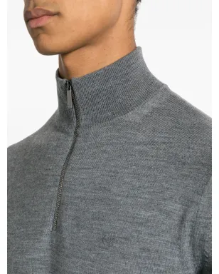 Calvin Klein 刺繍ロゴ入りウールセーター - サムネイル5