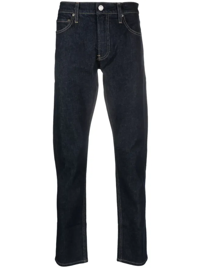 Calvin Klein Calvin Klein ロゴパッチ スリムカットジーンズの商品画像