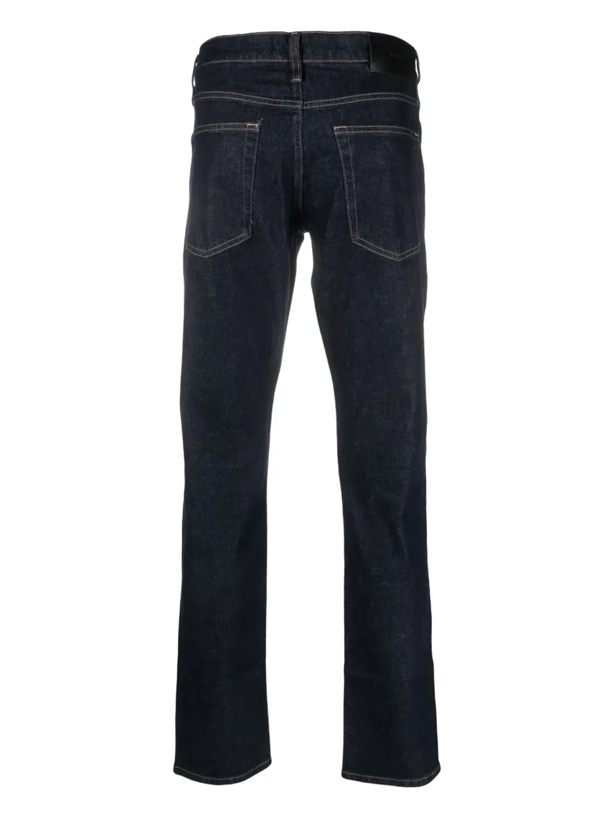 Calvin Klein ロゴパッチ スリムカットジーンズ - 画像2