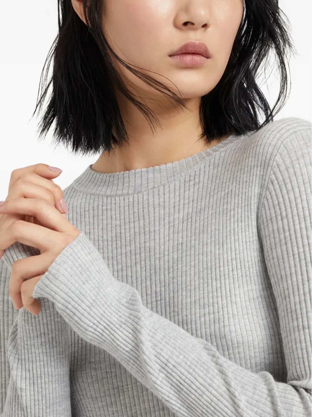 Brunello Cucinelli リブ編みセーター - 画像5
