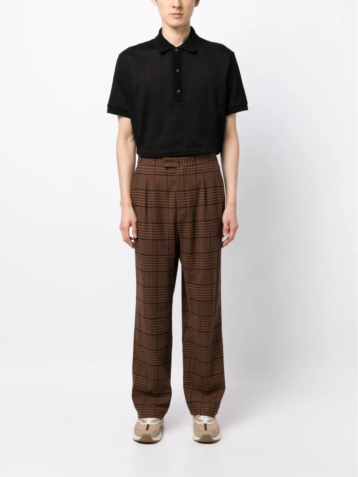 Paul Smith ストライプ入りオーガニックコットン ポロシャツ - 画像2