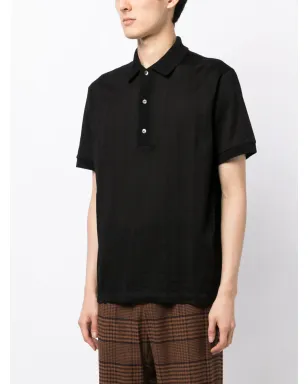 Paul Smith ストライプ入りオーガニックコットン ポロシャツ - サムネイル3