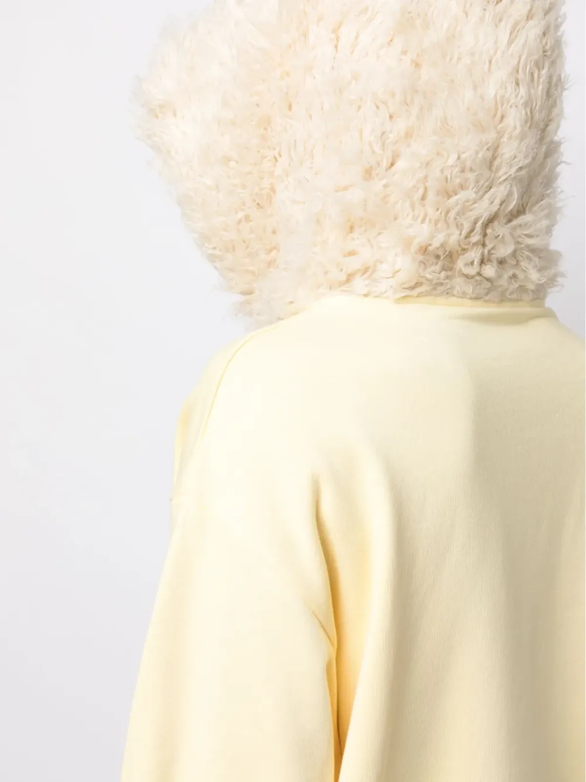 Marni フェイクファー付きコットンフーディー - 画像5