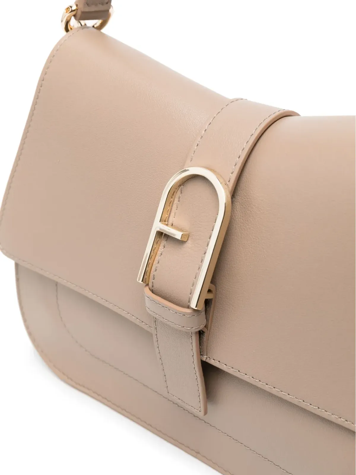 Furla Sofia ロゴプレート レザー トートバッグ - 画像4