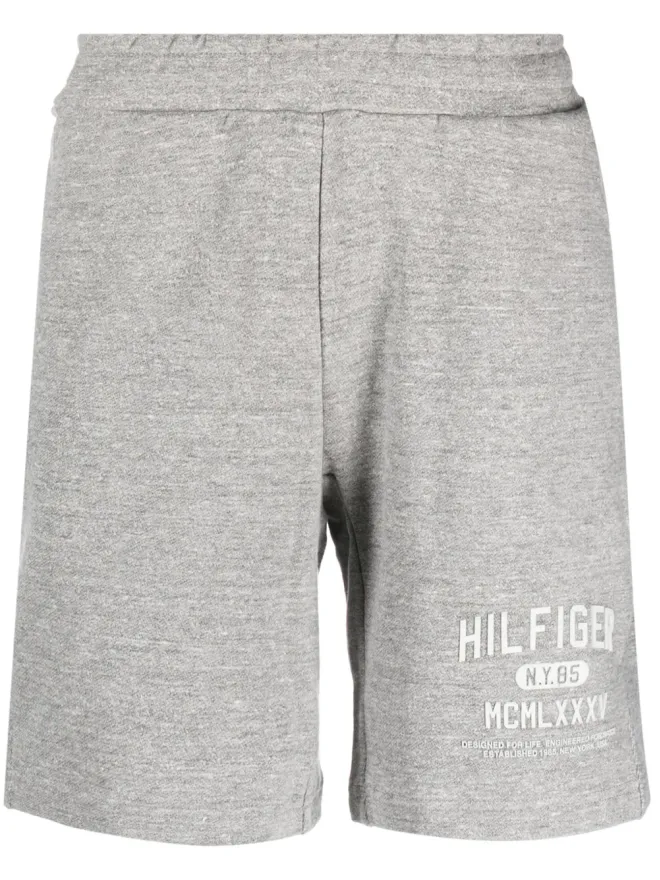 Tommy Hilfiger Tommy Hilfiger ロゴプリント・トラックショーツの商品画像