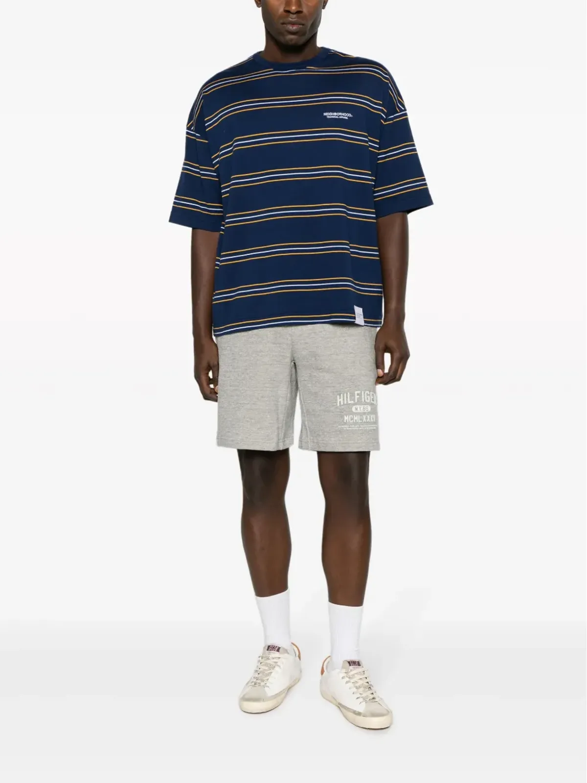 Tommy Hilfiger ロゴプリント・トラックショーツ - 画像2