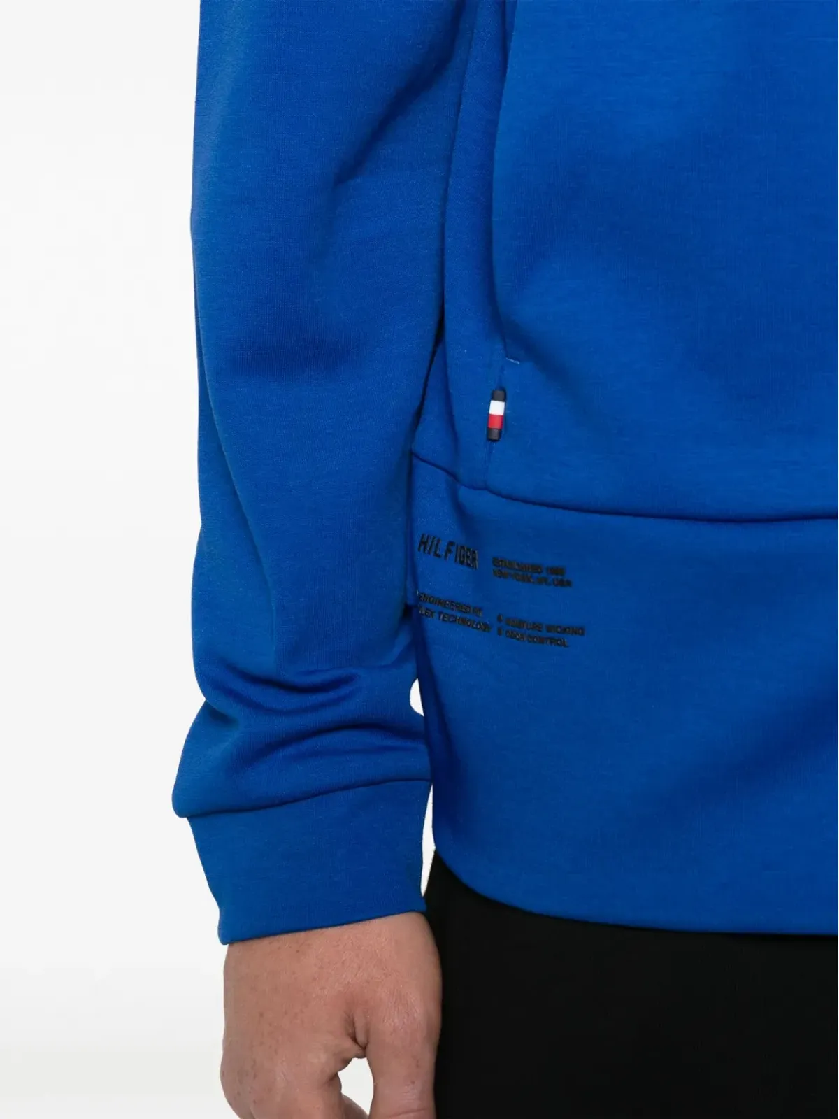 Tommy Hilfiger ロゴプリント ジップフーディー - 画像5
