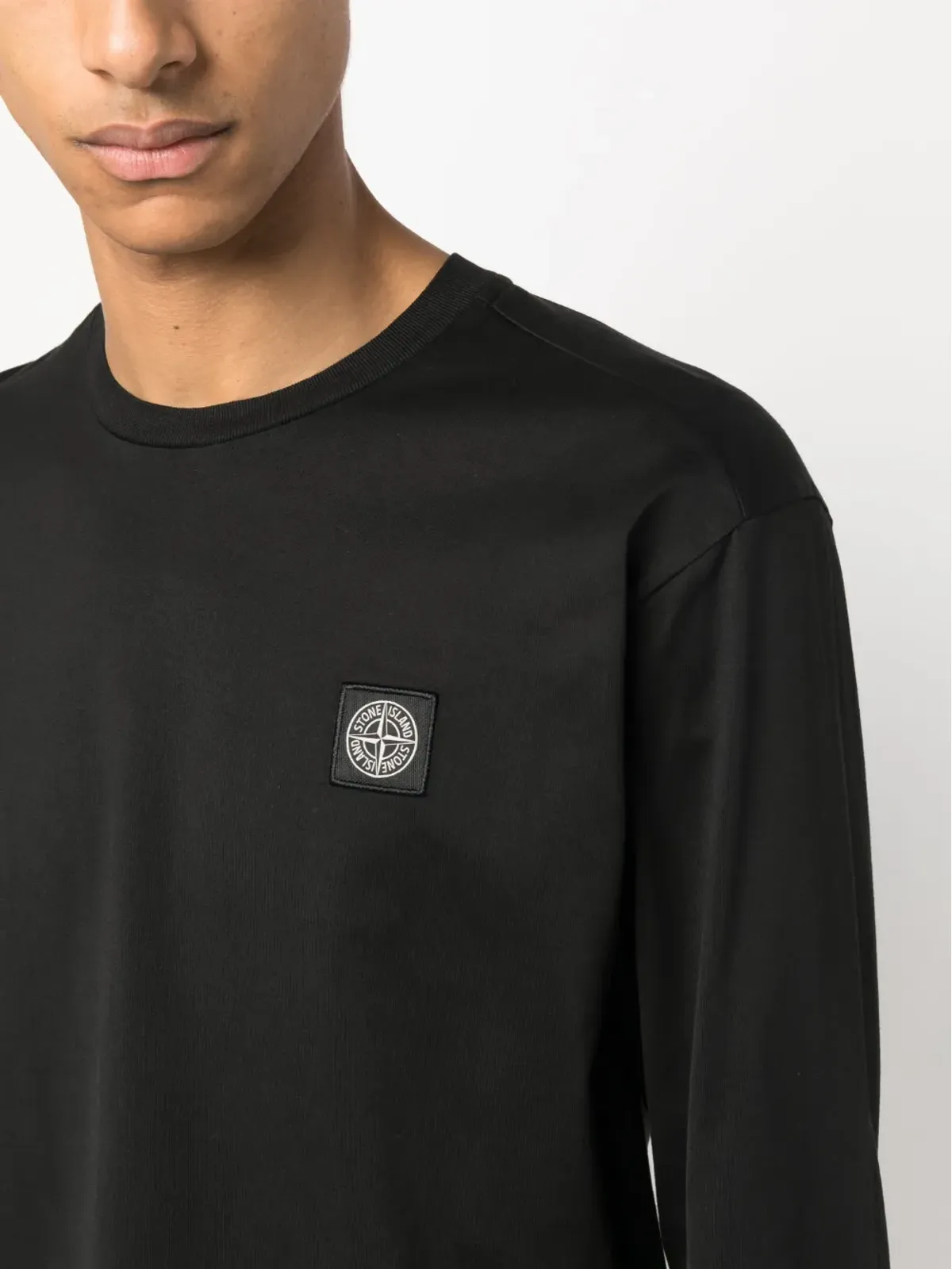 Stone Island コンパスパッチ ロングスリーブTシャツ - 画像5