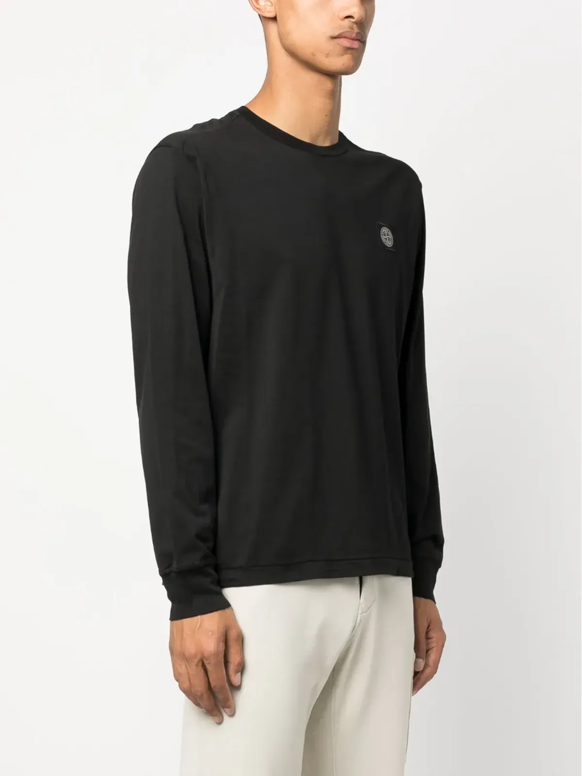 Stone Island コンパスパッチ ロングスリーブTシャツ - 画像3