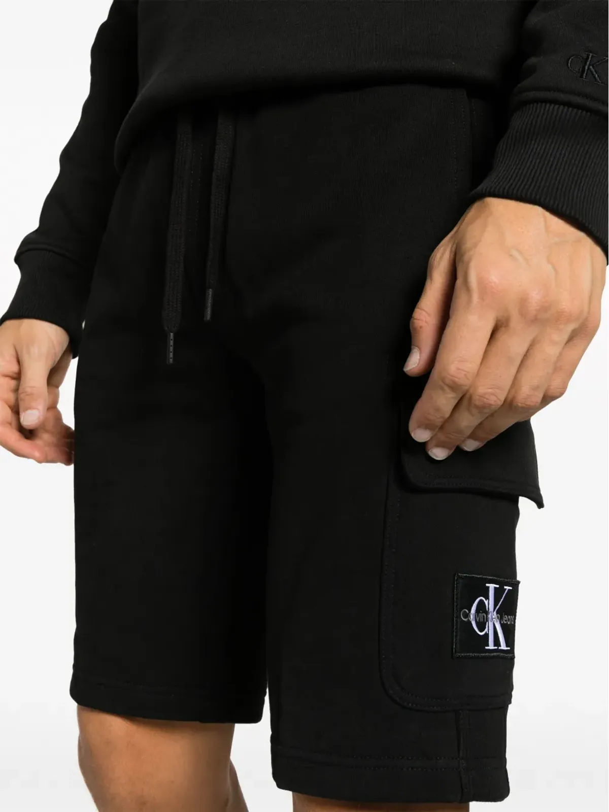 Calvin Klein Jeans ロゴバッジ トラックショーツ - 画像5