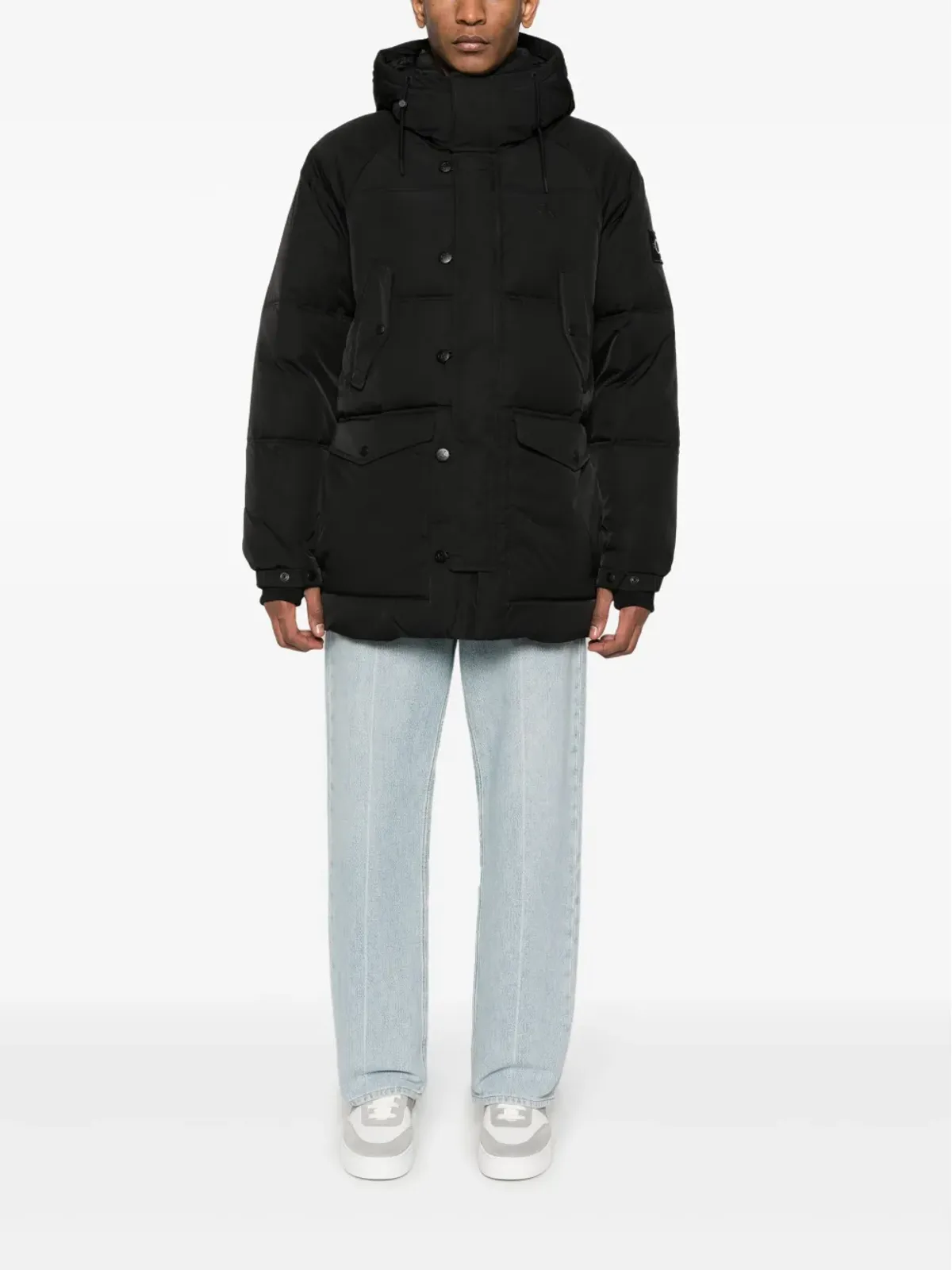 Calvin Klein Jeans フード付きパデッドジャケット - 画像2