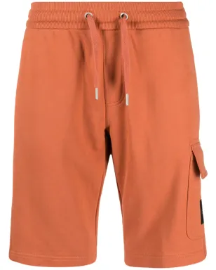 Calvin Klein Jeans ロゴパッチ コットン トラックパンツ - オレンジ - サムネイル1