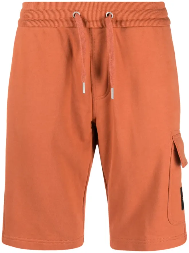 Calvin Klein Jeans Calvin Klein Jeans ロゴパッチ コットン トラックパンツ - オレンジの商品画像