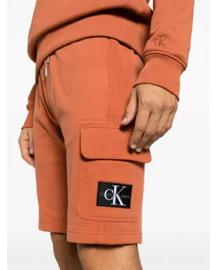 Calvin Klein Jeans ロゴパッチ コットン トラックパンツ - オレンジ - サムネイル5