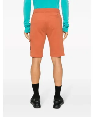 Calvin Klein Jeans ロゴパッチ コットン トラックパンツ - オレンジ - サムネイル4