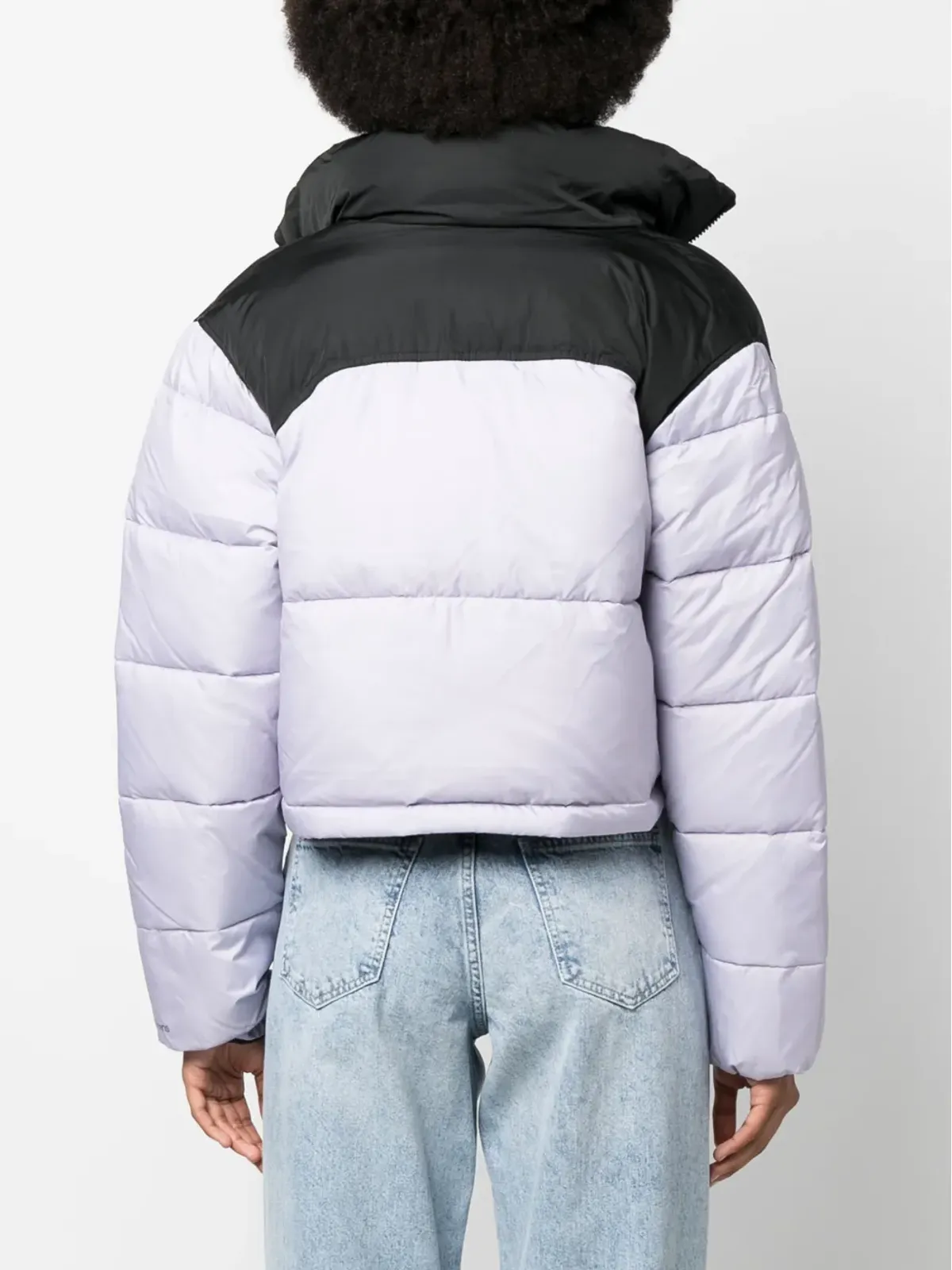 Calvin Klein Jeans カラー ブロック ハイネック ダウンジャケット - 画像4