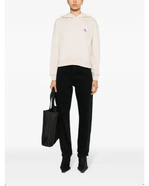 Calvin Klein Jeans ロゴパッチ ジャージー フーディ - サムネイル2