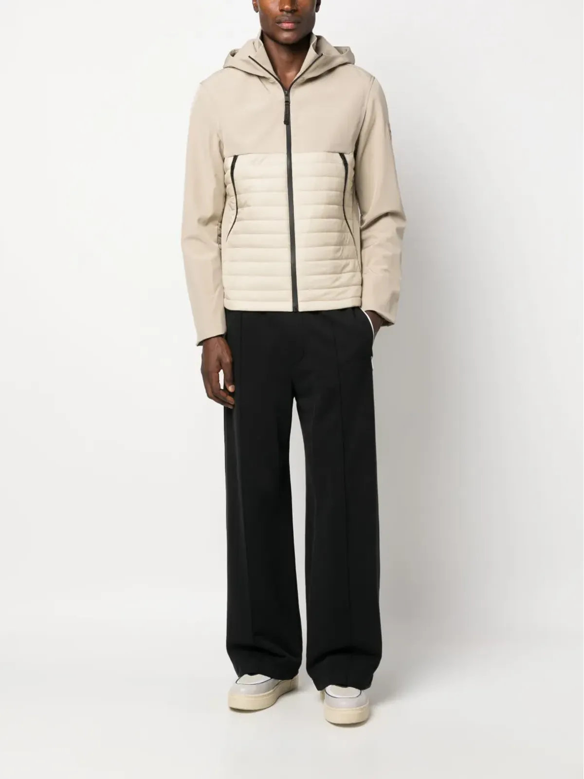 Calvin Klein ジップアップパッド入りフード付きジャケット - 画像2