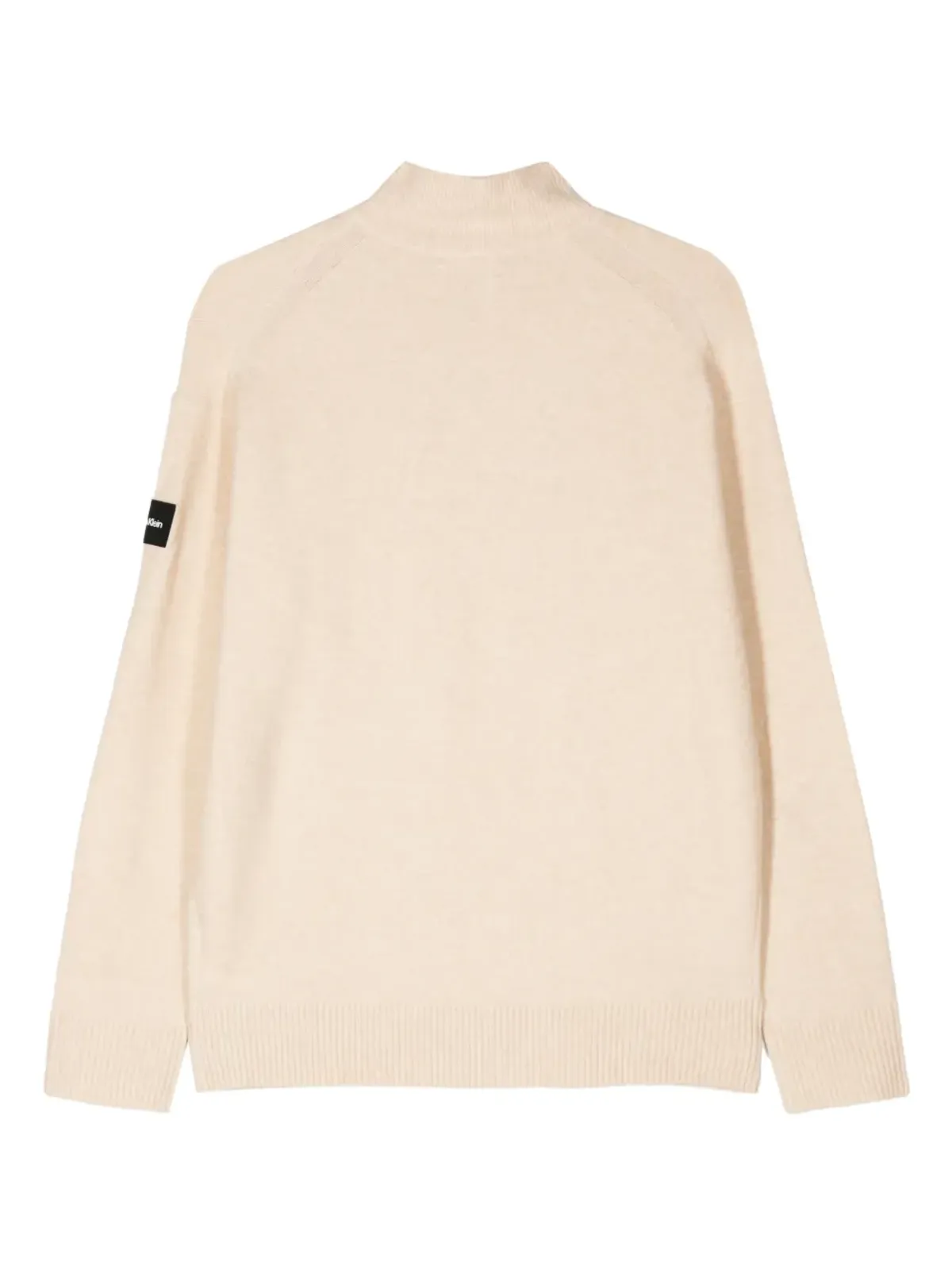 Calvin Klein ロゴアップリケ ブラッシュド セーター - 画像2