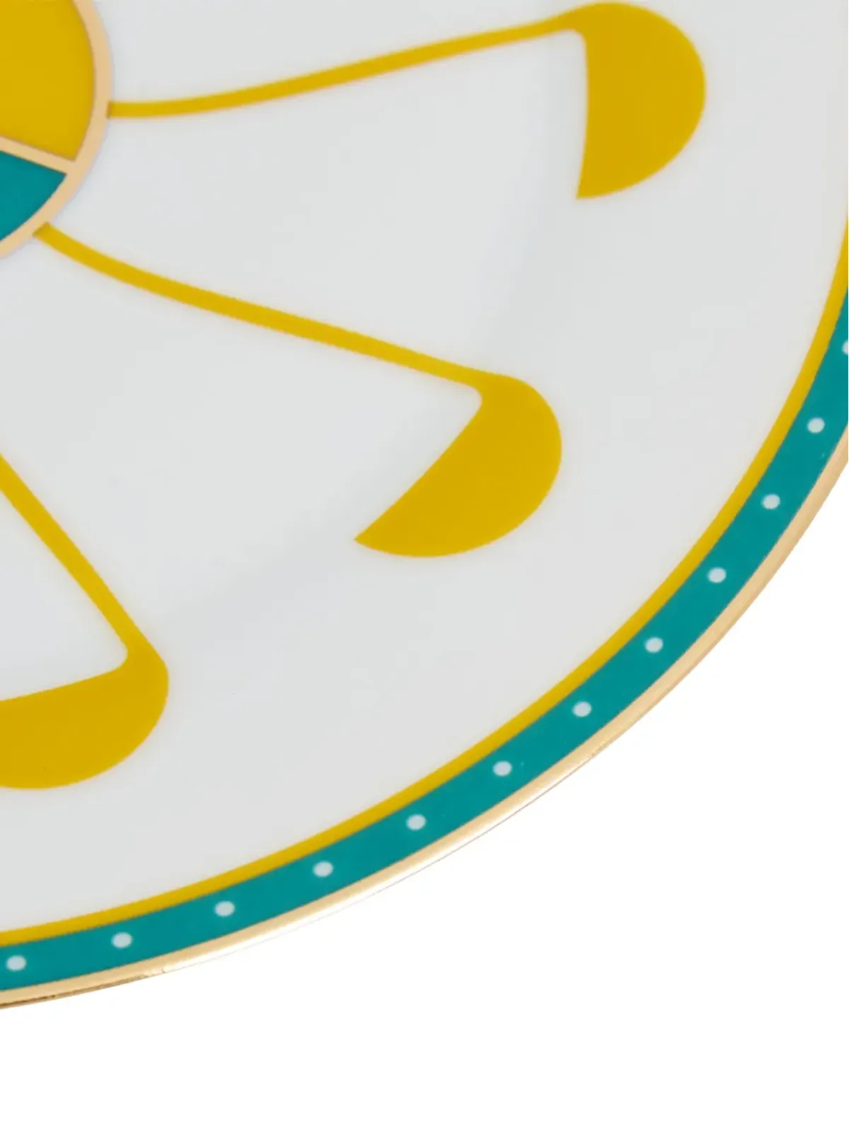 Reflections Copenhagen Pedra geometric-print plates（セット2枚） - White - 画像2