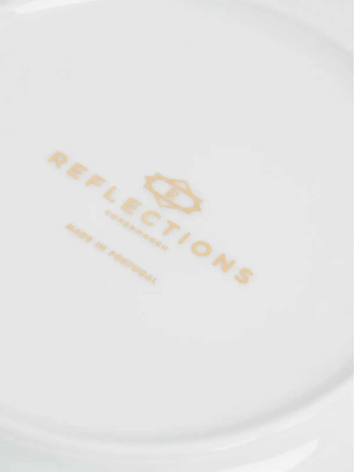 Reflections Copenhagen Pedra geometric-print plates（セット2枚） - White - 画像3