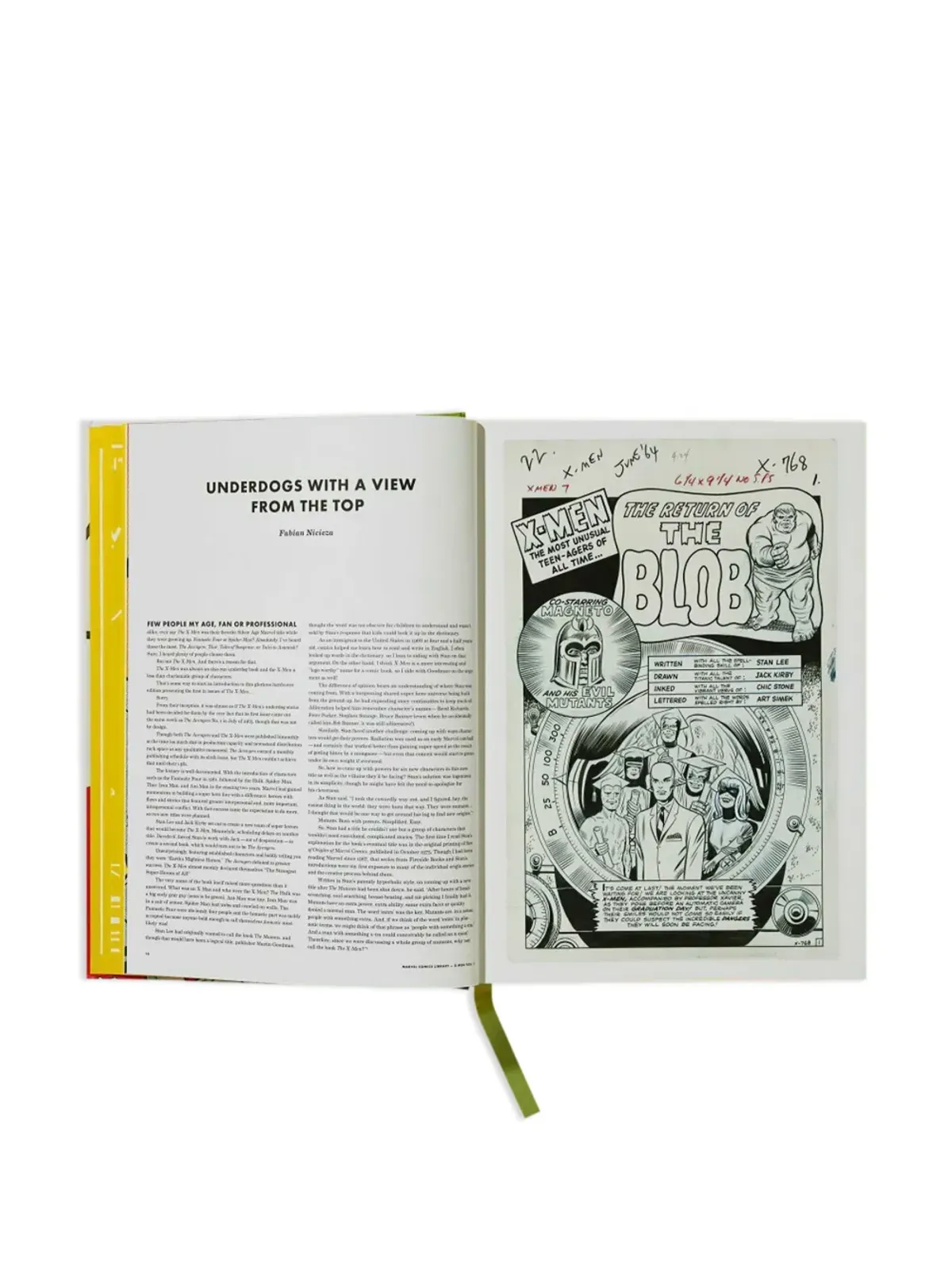 TASCHEN Marvel, X-Men. Vol. 1. 1963-1966 book - White - 画像4