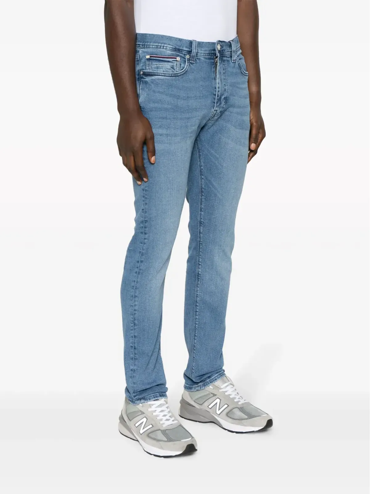 Tommy Hilfiger ミッドライズ スリムカット ジーンズ - 画像3