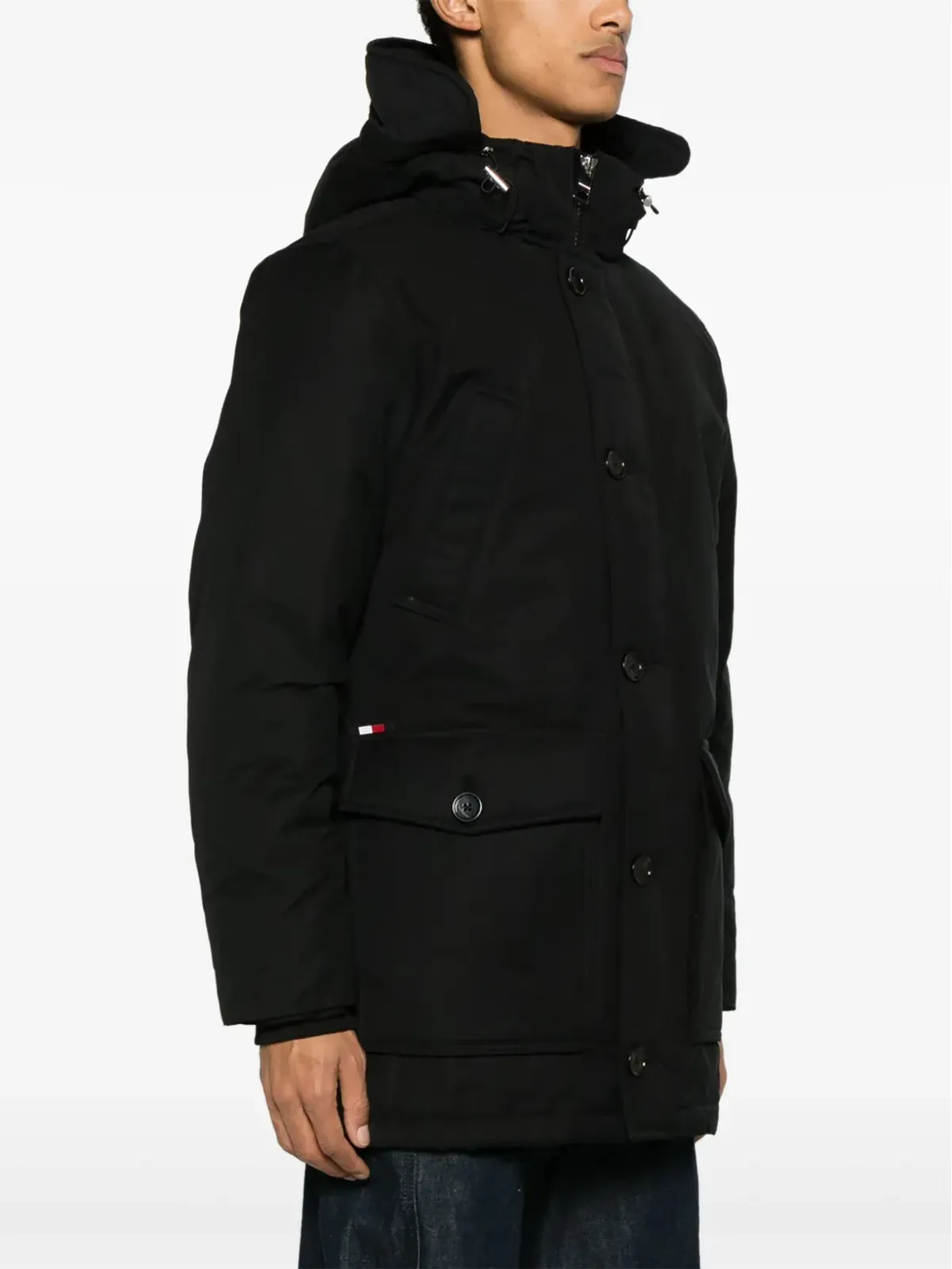 Tommy Hilfiger Rockie ダックダウンパーカ - Black - 画像3
