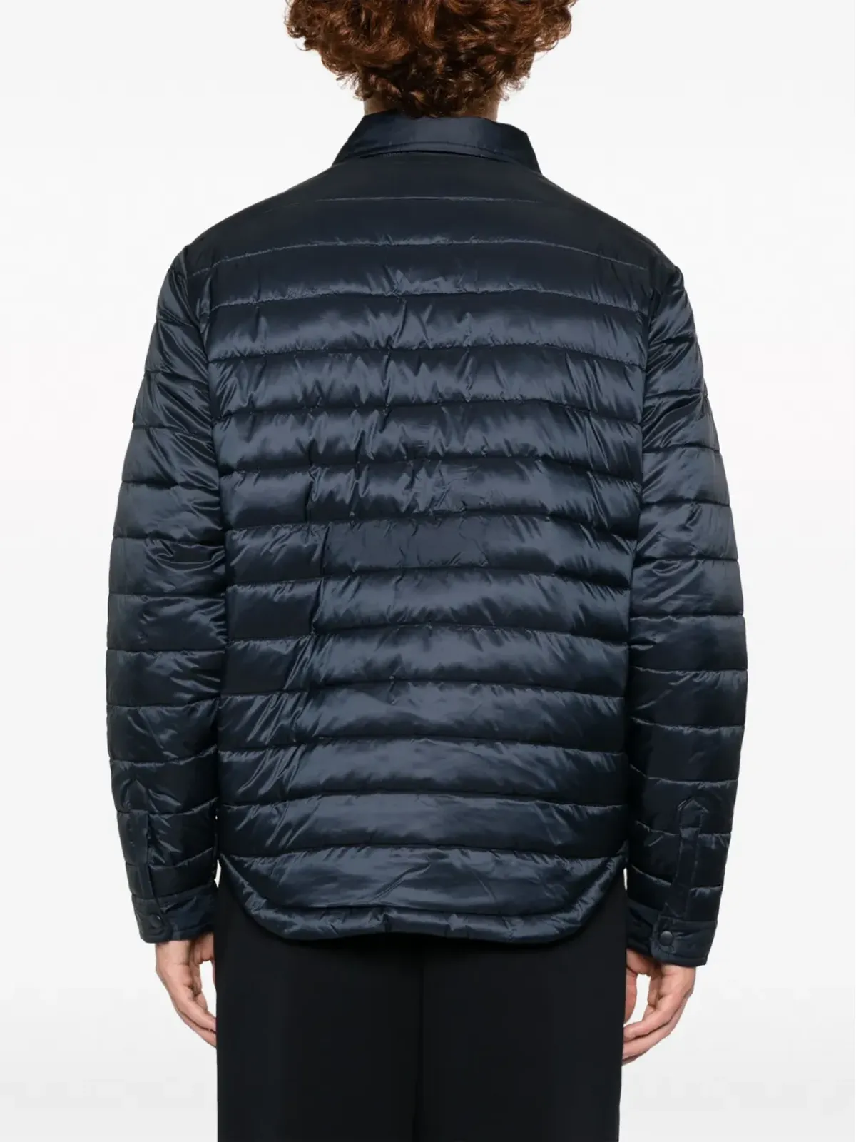 Tommy Hilfiger ロゴパッチ付きパッド入りシャツジャケット - 画像4