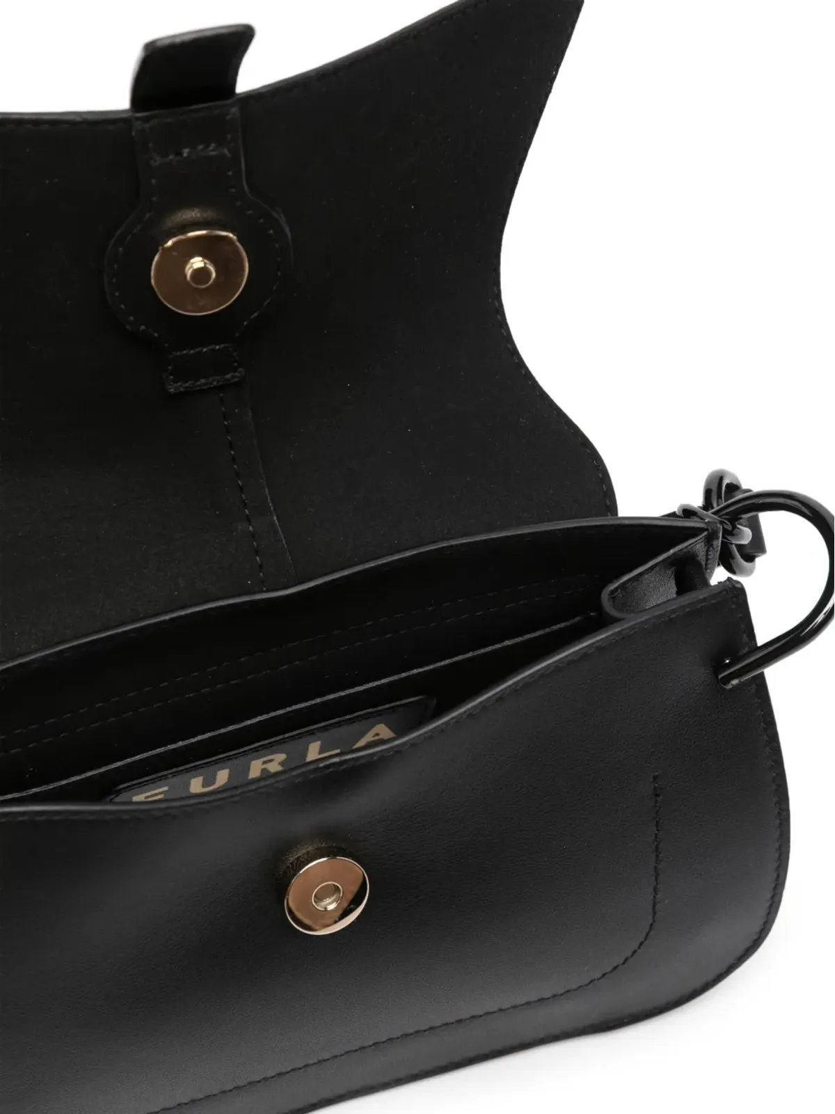 Furla ミニ Flow レザー ショルダーバッグ - 画像5