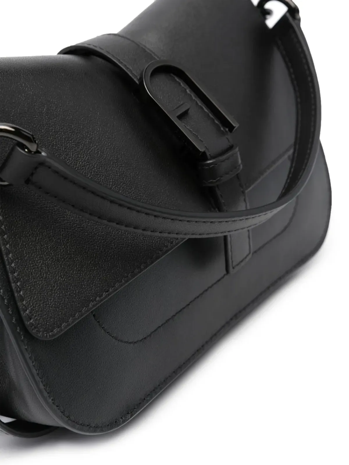 Furla ミニ Flow レザー ショルダーバッグ - 画像4