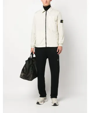Stone Island Compassパッチ付きライトウェイトジップアップジャケット - サムネイル2