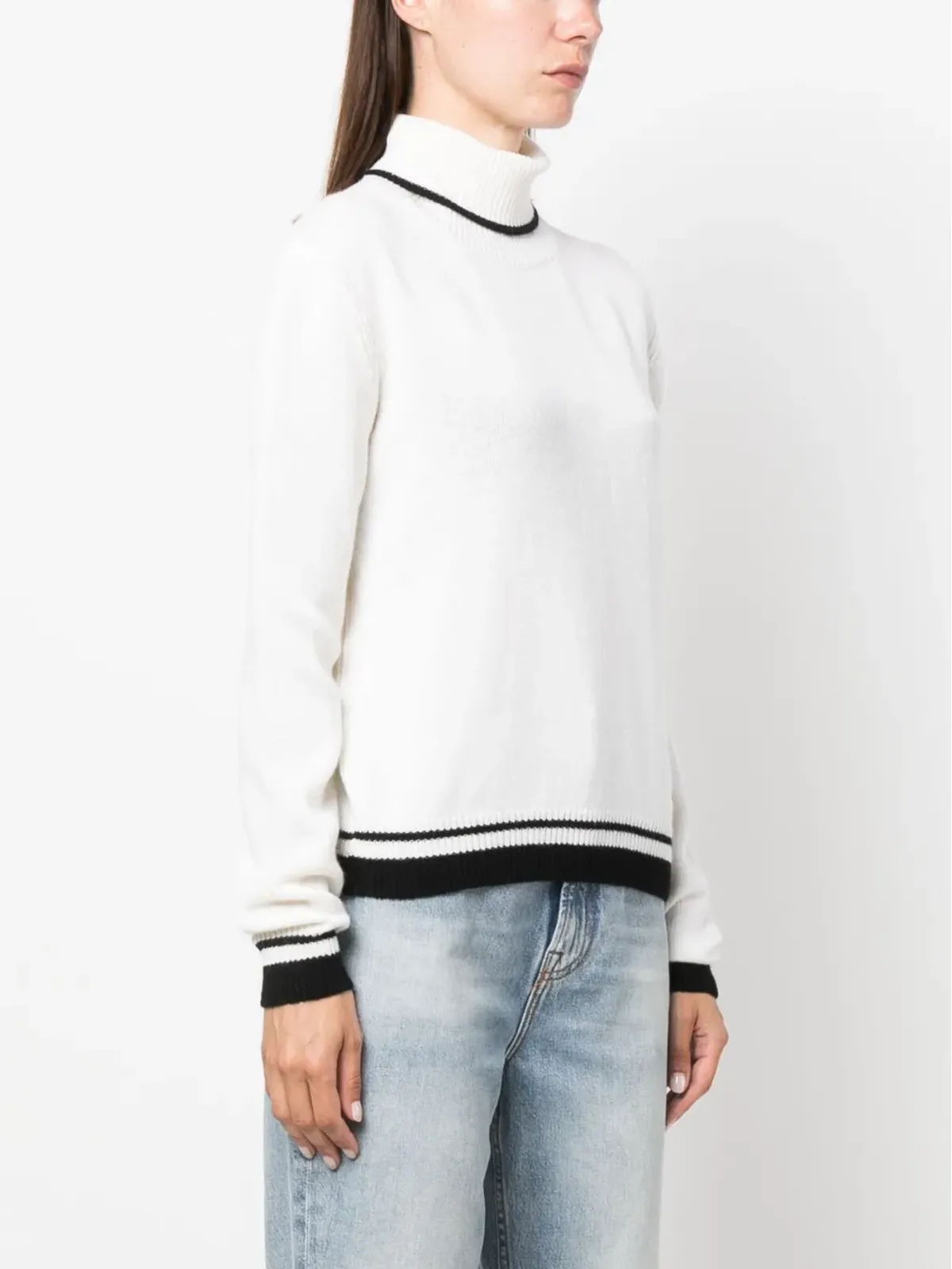 MSGM ストライプエッジ ウール混紡ジャンパー - 画像3
