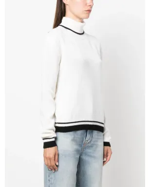 MSGM ストライプエッジ ウール混紡ジャンパー - サムネイル3